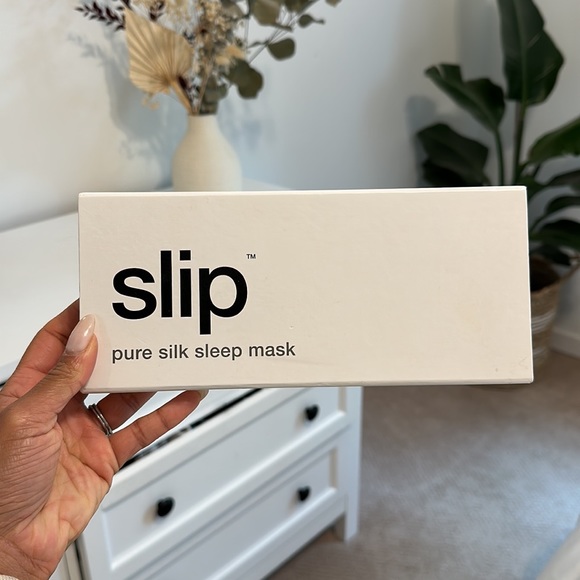 SLIP Pure Silk Sleep Mask - WHITE - New & Unused - Picture 3 of 3